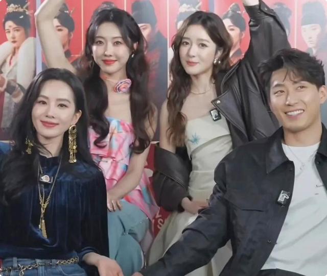 诗诗和宣璐、徐娇同框,我才知道什么叫娱乐圈顶级骨相美