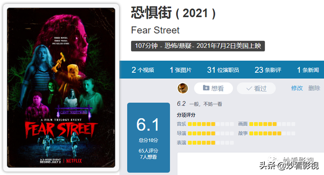 三部曲蹒跚起步——《恐惧街》
