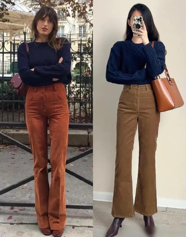 紧身裤的时代过去了，今年流行“这3种裤子”，优雅时髦好洋气