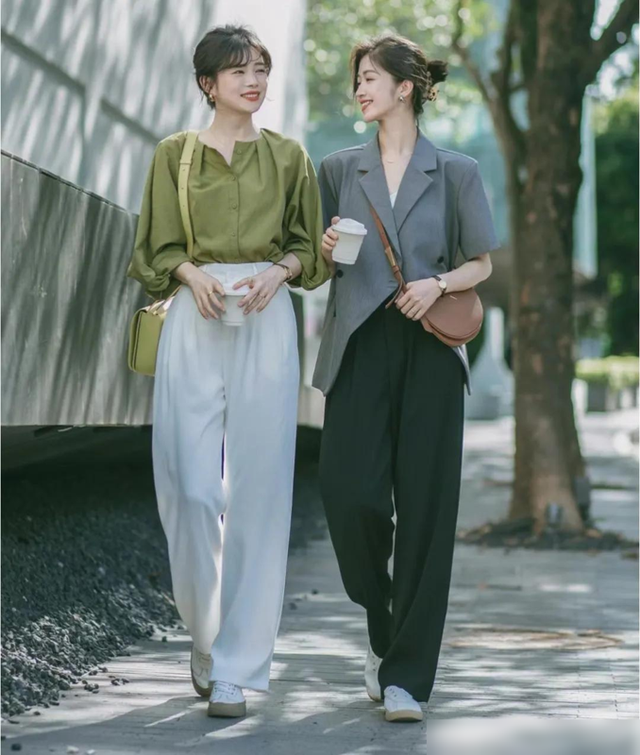 紧身裤的时代过去了，今年流行“这3种裤子”，优雅时髦好洋气