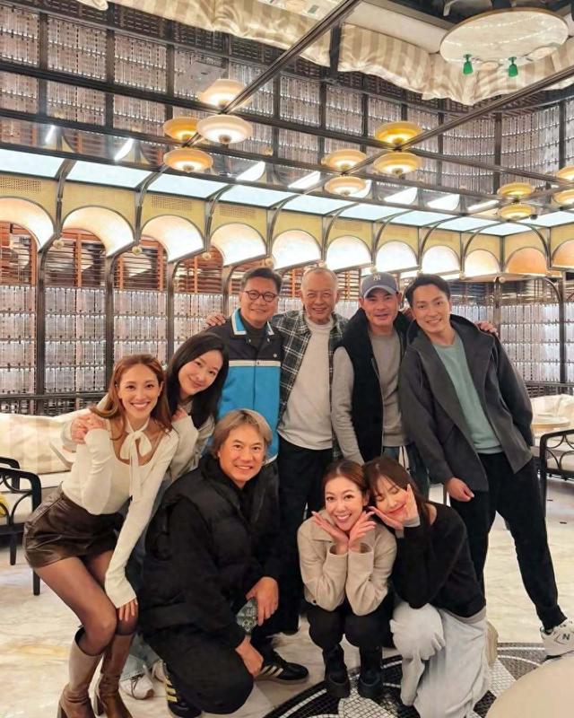 黄智贤郑子诚为10年前的剧集相聚 陈凯琳刘佩玥陈滢还跳舞助兴