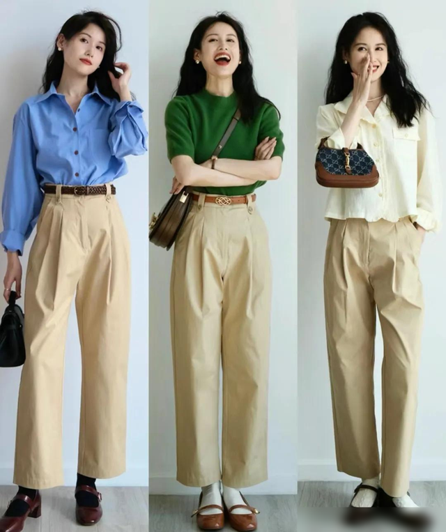 紧身裤的时代过去了，今年流行“这3种裤子”，优雅时髦好洋气
