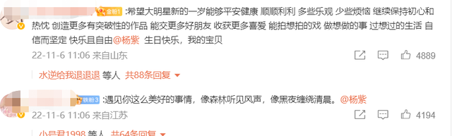 杨紫30岁生日晒出14张照片庆生，脸长山根粗壮，网友热议撞脸那英