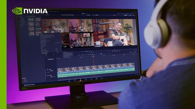 全新NVIDIA Broadcast AI功能已通过RTX 50系GPU实现