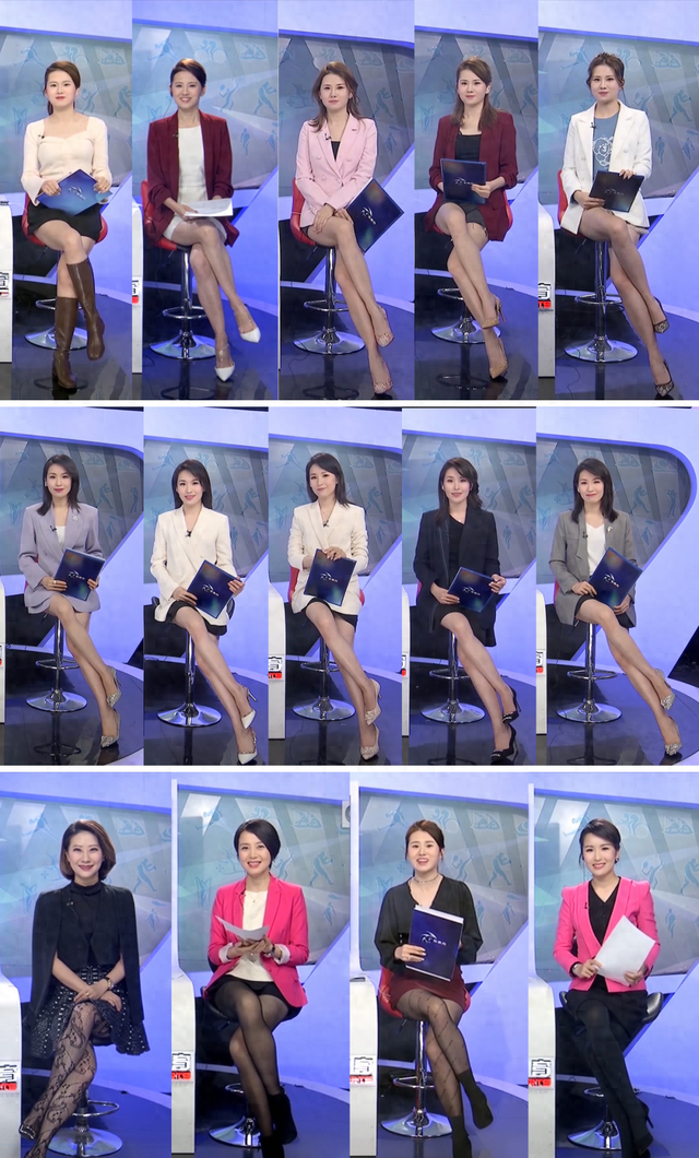 广东体育频道当中的七位大长腿美女主持人,郑怡和赵天都已消失