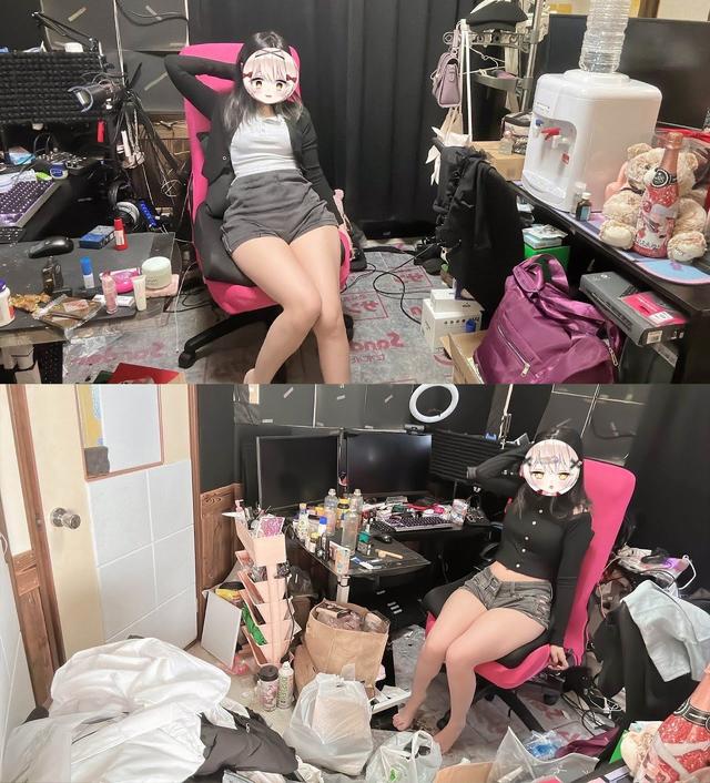 意外爆火！岛国小姐姐直播抠脚，因房屋像“垃圾场”而迅速走红！