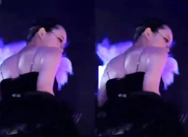 女主播热舞出意外，假发掉落现场很尴尬，主播恳求粉丝忘记这件事