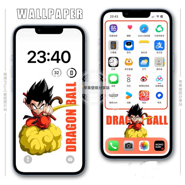 苹果iPhone手机壁纸-龙珠