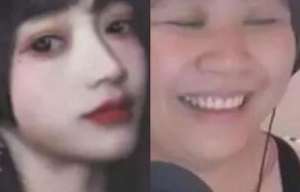 asmr女主播(萝莉音主播露大妈脸：“美颜骗术”太多宅男还够用吗？)