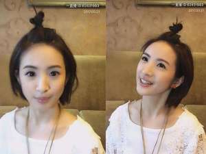 不老童颜女主播瞳孔(直播不踩雷，35岁林依晨靠素颜妆秒变15岁)