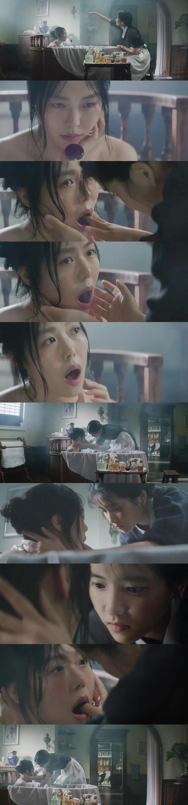 太敢拍了,韩国大尺度电影《小姐》,女主大胆为艺术献身!