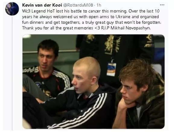 哀悼！乌克兰精灵王HoT因病去世，年仅35岁