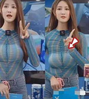 美女主播换胸罩(惊身材火辣女主播内衣下滑引发热议)