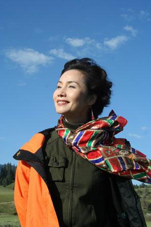 中央电视台国际频道主持人徐莉