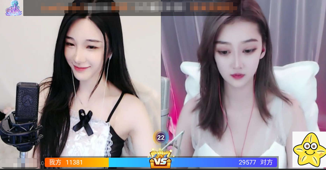 女主播再次刷新下限,连麦PK输了受惩罚,竟玩起“萝莉蹲”