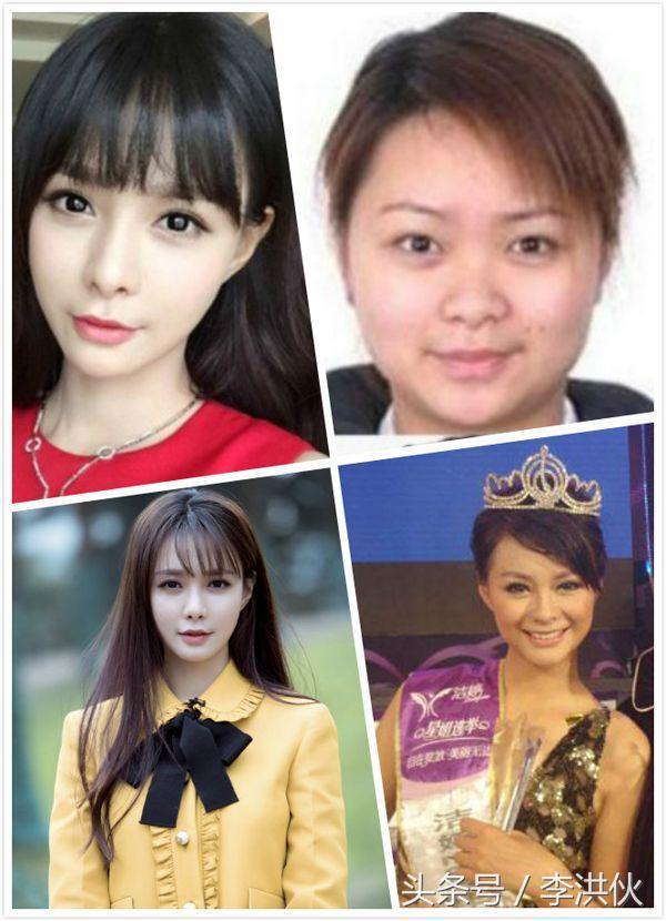 看完这五大女主播的今昔对比照，才知道什么叫女大十八变