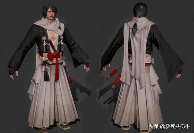 李白皮肤“袒胸露乳”,这是唐朝服饰,还是日本武士风?