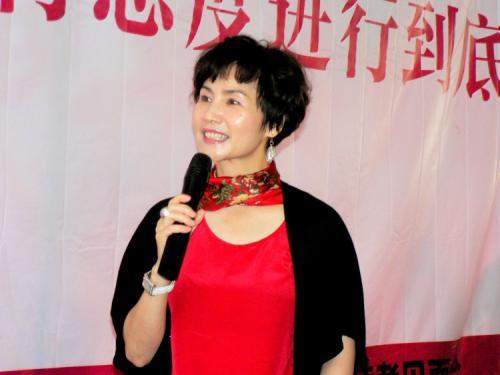 中央电视台国际频道主持人徐莉