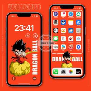 apple龙珠女主播(苹果iPhone手机壁纸-龙珠)