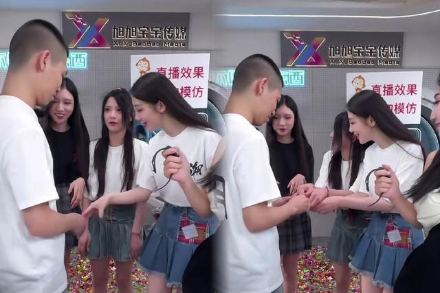 旭旭宝宝亲自带货，和女主播互动频繁，却被网友质疑“虚伪宝宝”