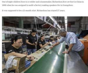 【世界说】美企业主赞叹中国产业链优势:制造业已深深融入中国的DNA