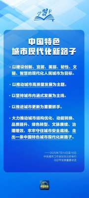学习卡丨中央城市工作会议,部署七方面重点任务!