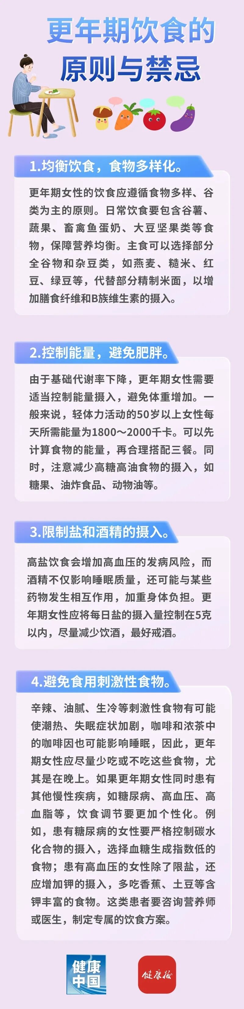 更年期女性易潮热、盗汗、骨质疏松,学会调整饮食很重要 - 世界更年期关怀日